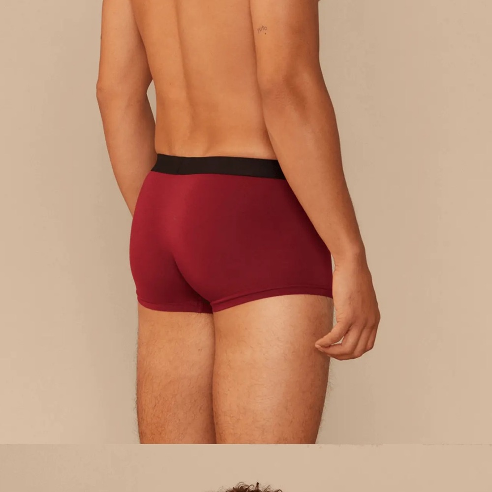 MeUndies NEW medium Men's Red trunks with packaging - Picture 2 of 3